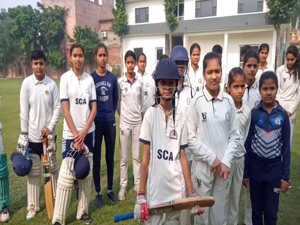 हरियाणा खेल महाकुंभ में क्रिकेट को शामिल किए जाने से महिला खिलाड़ियों में जश्न, कहा-  नेशनल प्लेयर से ले रहे प्रेरणा