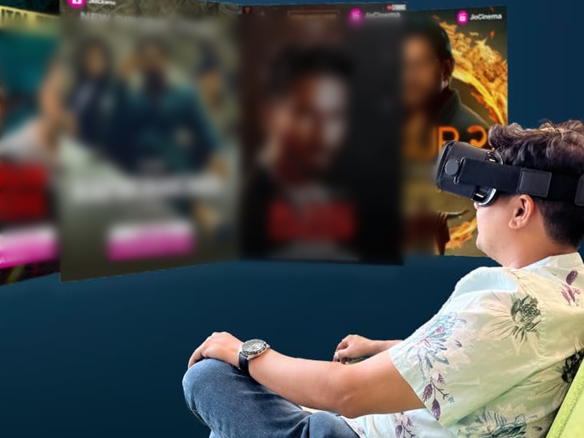 how to watch 3d films tv show at your place by using this device घर पर 3D में देखें लेटेस्ट