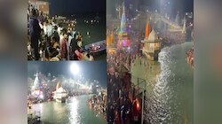 कार्तिक पूर्णिमा आज, श्रद्धालु लगा रहे आस्था की डुबकी, गंगा घाटों पर भक्तों का हुजूम