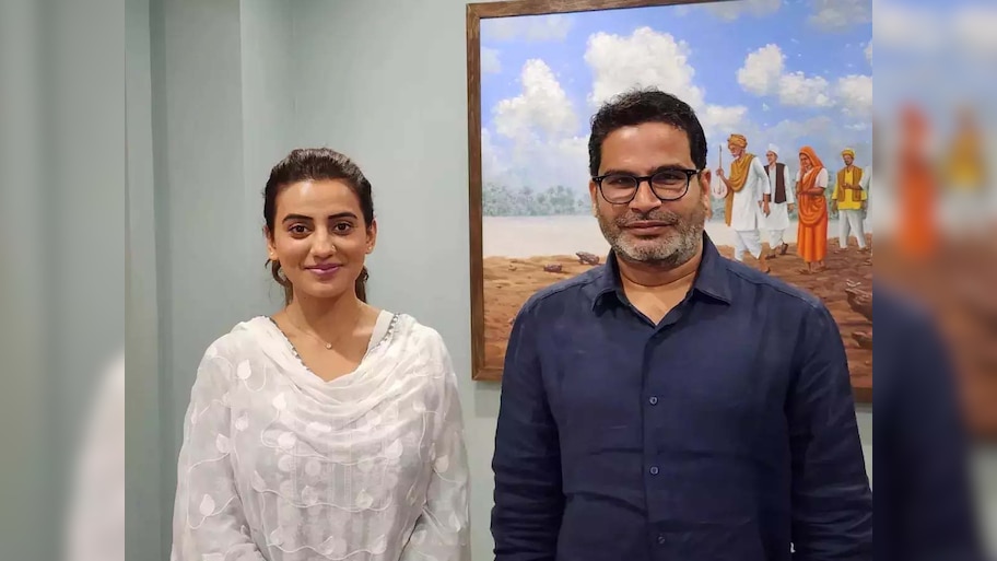 प्रशांत किशोर से जुड़ीं भोजपुरी एक्ट्रेस अक्षरा सिंह, चुनाव लड़ने पर क्या कहा?