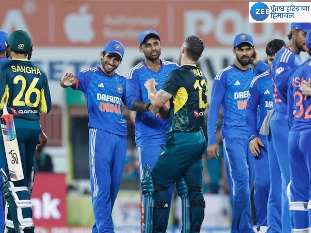 India vs Australia T20: ਭਾਰਤ ਤੇ ਆਸਟ੍ਰੇਲੀਆ 'ਚ ਟੀ-20 ਲੜੀ ਦਾ ਤੀਜਾ ਮੈਚ ਅੱਜ; ਗੁਹਾਟੀ 'ਚ ਦੌੜਾਂ ਦੀ 'ਬਾਰਿਸ਼' ਹੋਣ ਦੀ ਸੰਭਾਵਨਾ