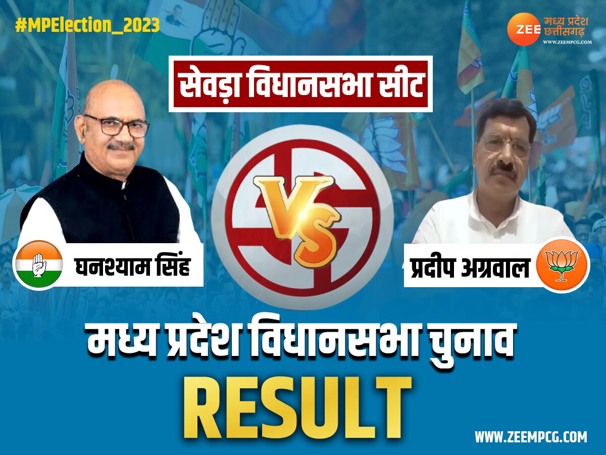 Sevda Chunav Result: सेवड़ा से भाजपा के प्रदीप अग्रवाल जीते, कांग्रेस के धनश्याम सिंह को 2558 वोट से हराया