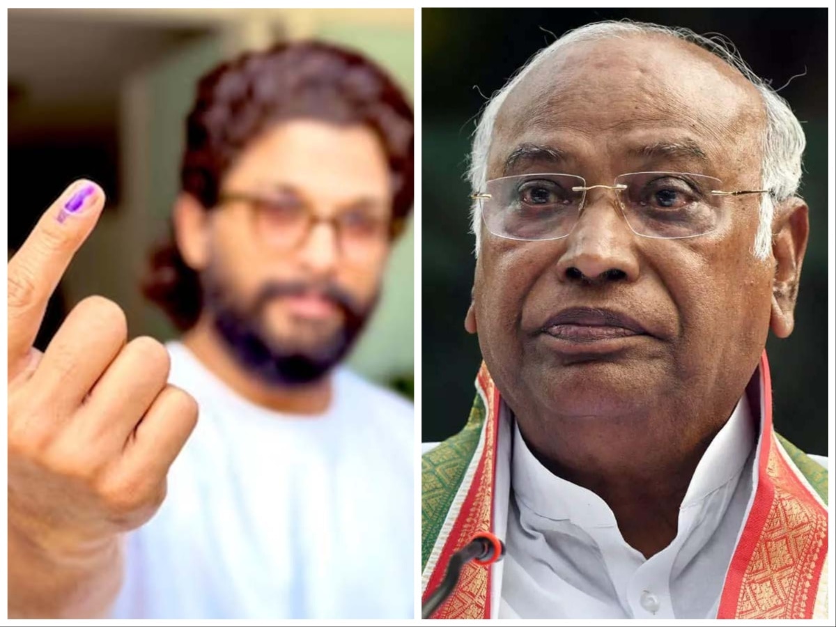 Telangana Assembly Election: तेलंगाना चुनाव में 'पुष्पा' एक्टर ने डाला वोट, कंग्रेस ने लोगों से की ये अपील