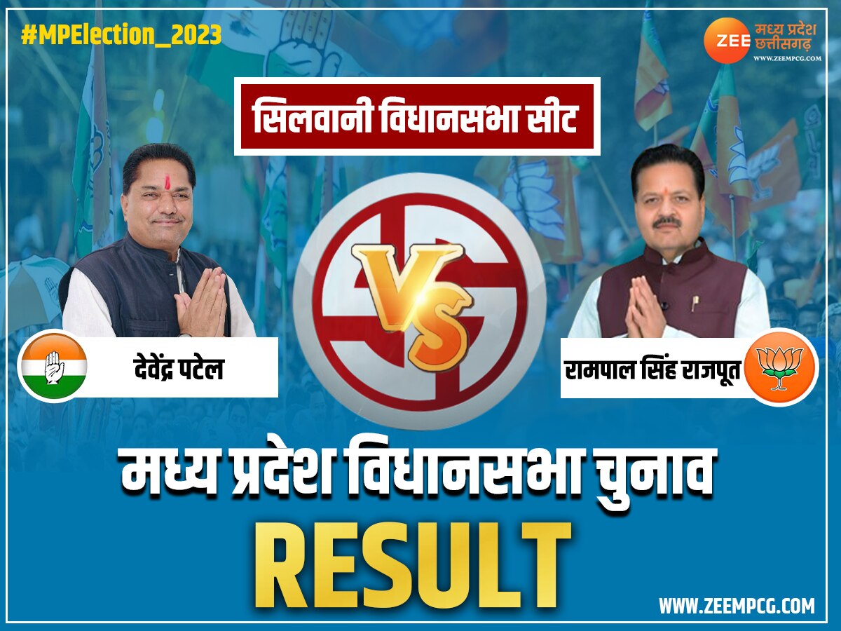 Silwani Chunav Result: सिलवानी में कमल मुरझाया, कांग्रेस प्रत्याशी को मिली जीत, जानिए नतीजे