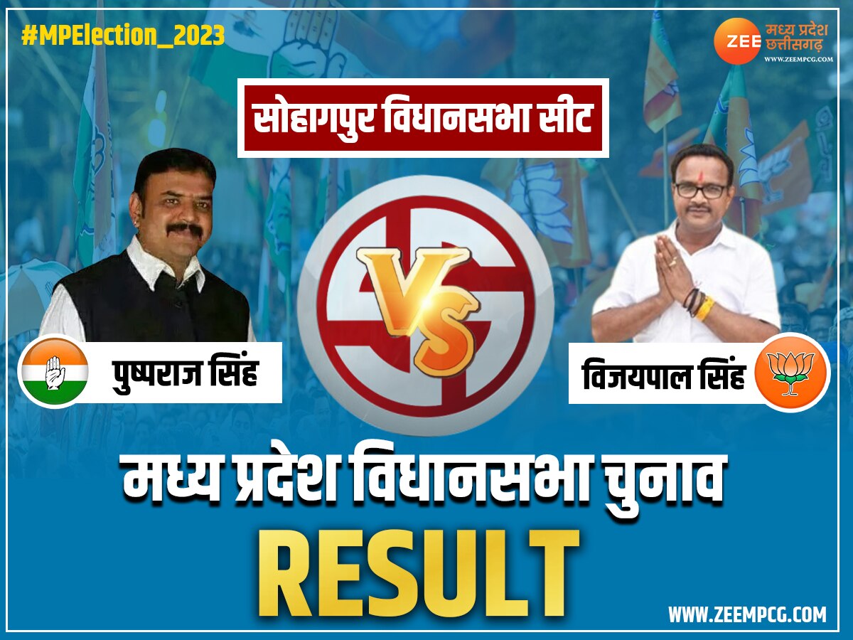 Sohagpur Chunav Result: सोहागपुर में बीजेपी ने मारी बाजी, कांग्रेस प्रत्याशी महज इतने वोटों से हारे, जानिए