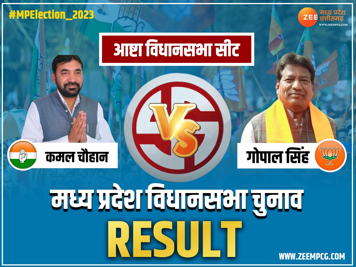 Ashta Election Result: सीहोर के आष्टा में गोपाल सिंह जीते, जानिए कितने वोटों से कांग्रेस को हराया