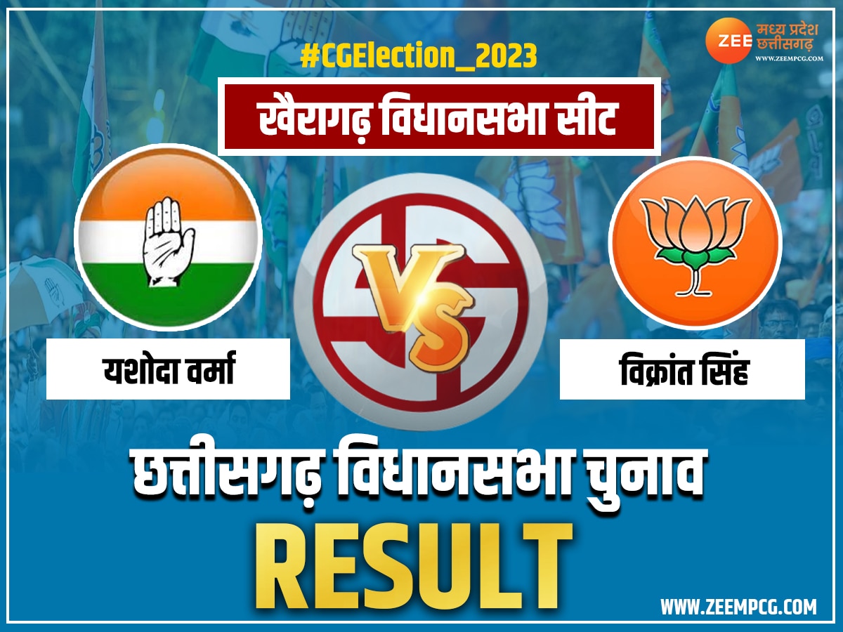 Khairagarh Vidhan Sabha Seat Election Result 2023