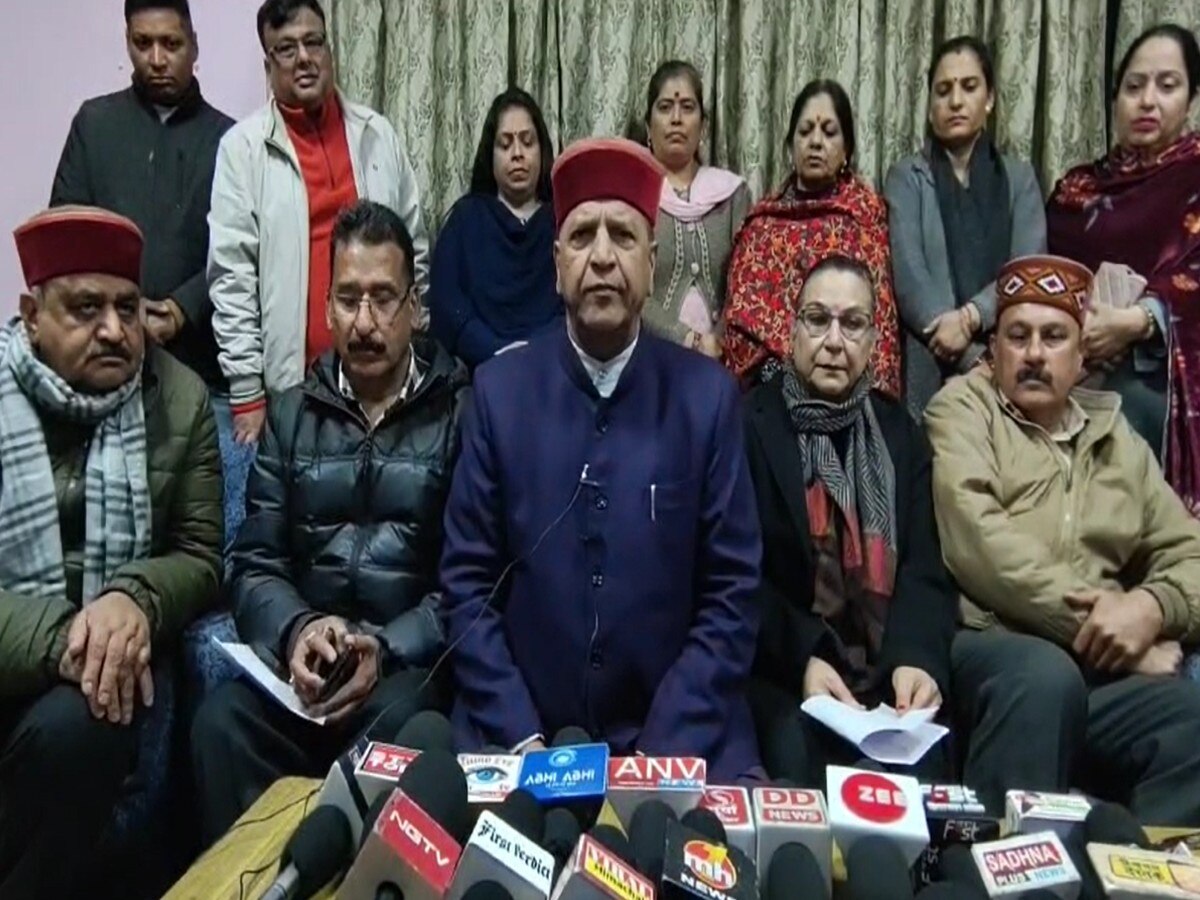 Himachal Pradesh News: 'लोकतंत्र की हत्या कर रही कांग्रेस, सोची समझी साजिश के तहत बढ़ाई जा रही चुनाव की तारीख'- डॉ. राजीव बिंदल