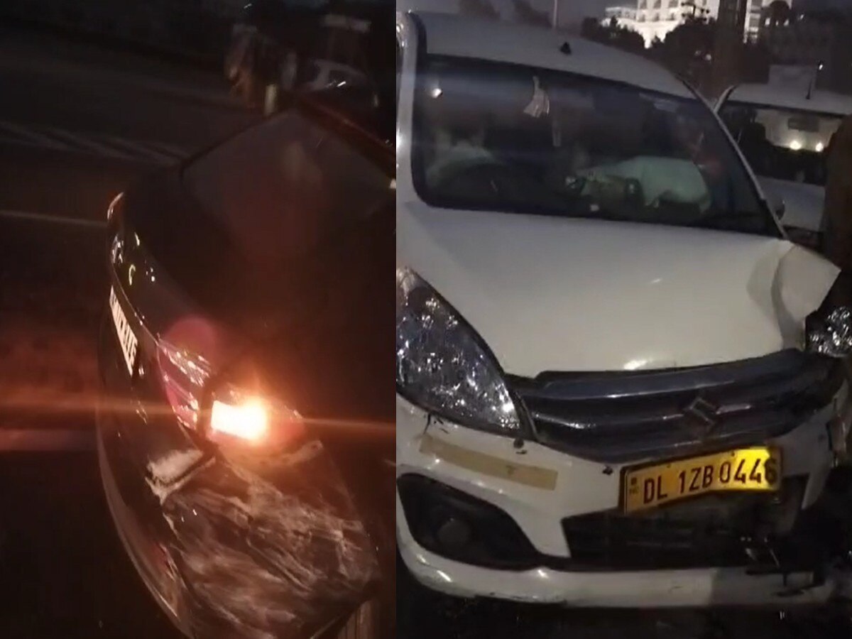 Road Accidents: मेरठ एक्सप्रेसवे में कोहरे की चपेट में आकर टकराईं तीन कार, गाड़ियों के उड़े परखच्चे
