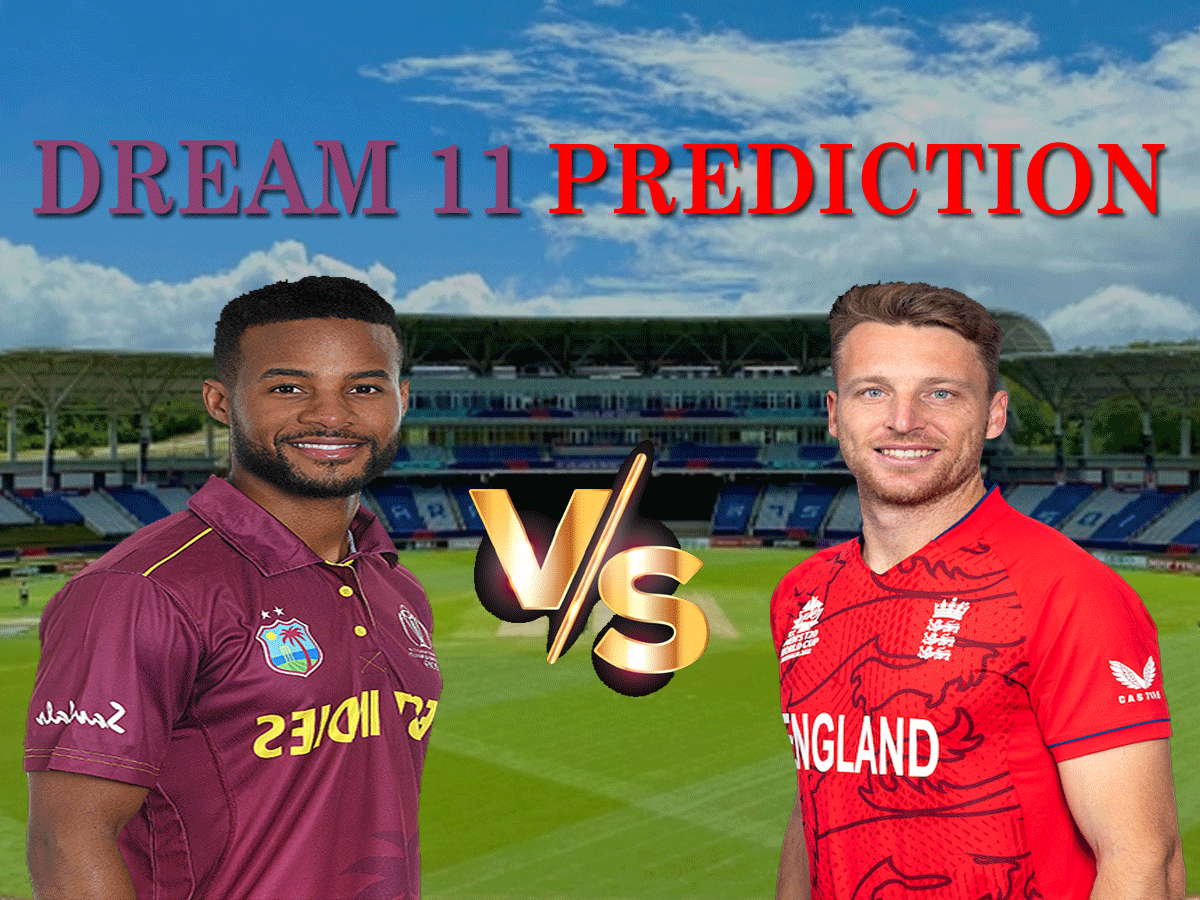 WI vs ENG Dream 11 Prediction: दूसरे ODI में ऐसे बनाए ड्रीम 11 टीम, जानें पिच रिपोर्ट और प्लेइंग 11 WI vs ENG Dream 11 Prediction: दूसरे ODI में ऐसे बनाए ड्रीम 11 टीम, जानें पिच रिपोर्ट और प्लेइंग 11