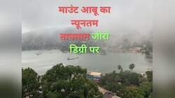  माउंट आबू का न्यूनतम तापमान जीरो डिग्री पर, लगातार बढ़ती जा रही ठंड 