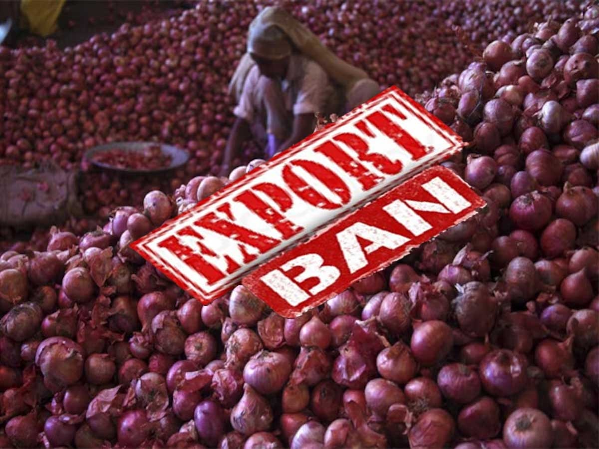 Ban on export of onion