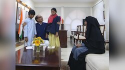 BJP को वोट देने पर मुस्लिम महिला के देवर ने डंडे से पीटा, CM शिवराज ने की मुलाकात