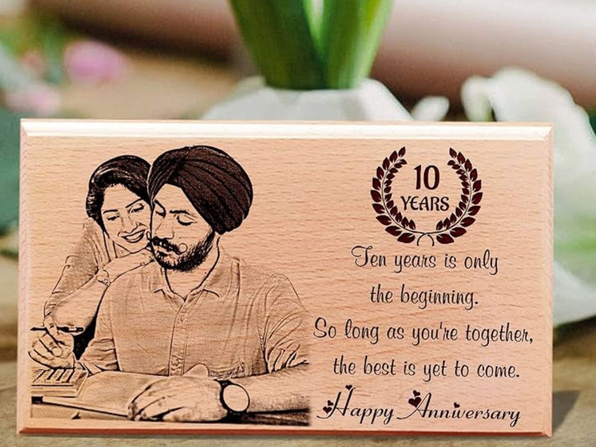 Wood 5th Anniversary Gift for Him Five Year Wedding Anniversary Gift for  Husband or Wife Custom Date Sign - Etsy