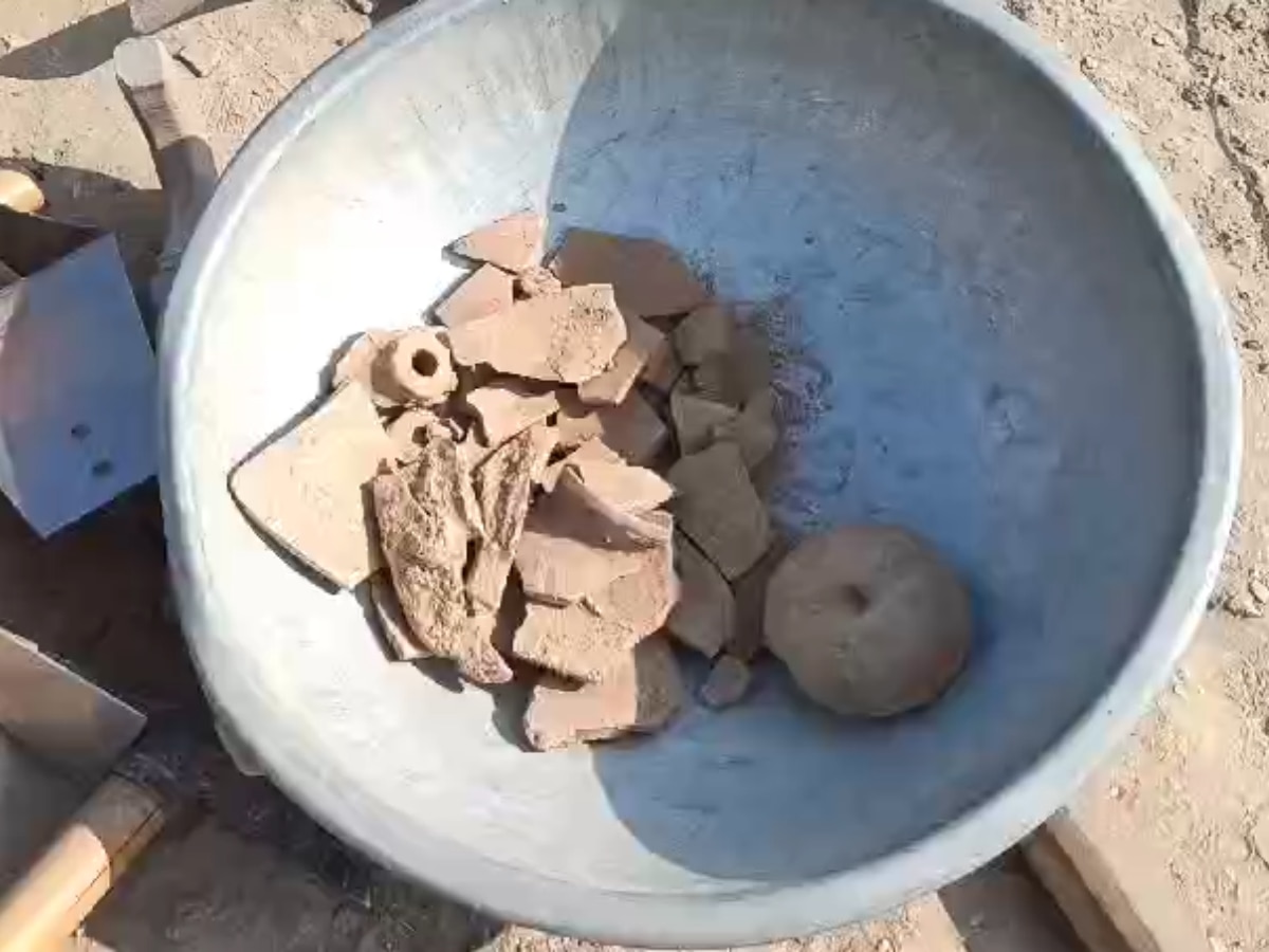 pre harappan civilization remains found in fatehabad kunal village ...