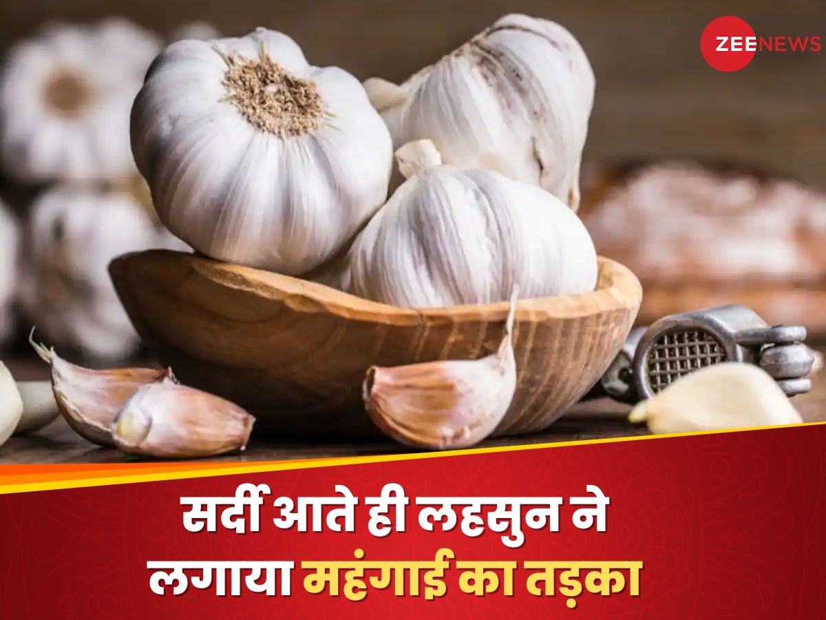 Garlic Price Hike: सर्दी आते ही लहसुन ने लगाया महंगाई का तड़का, इतनी हो गई कीमत