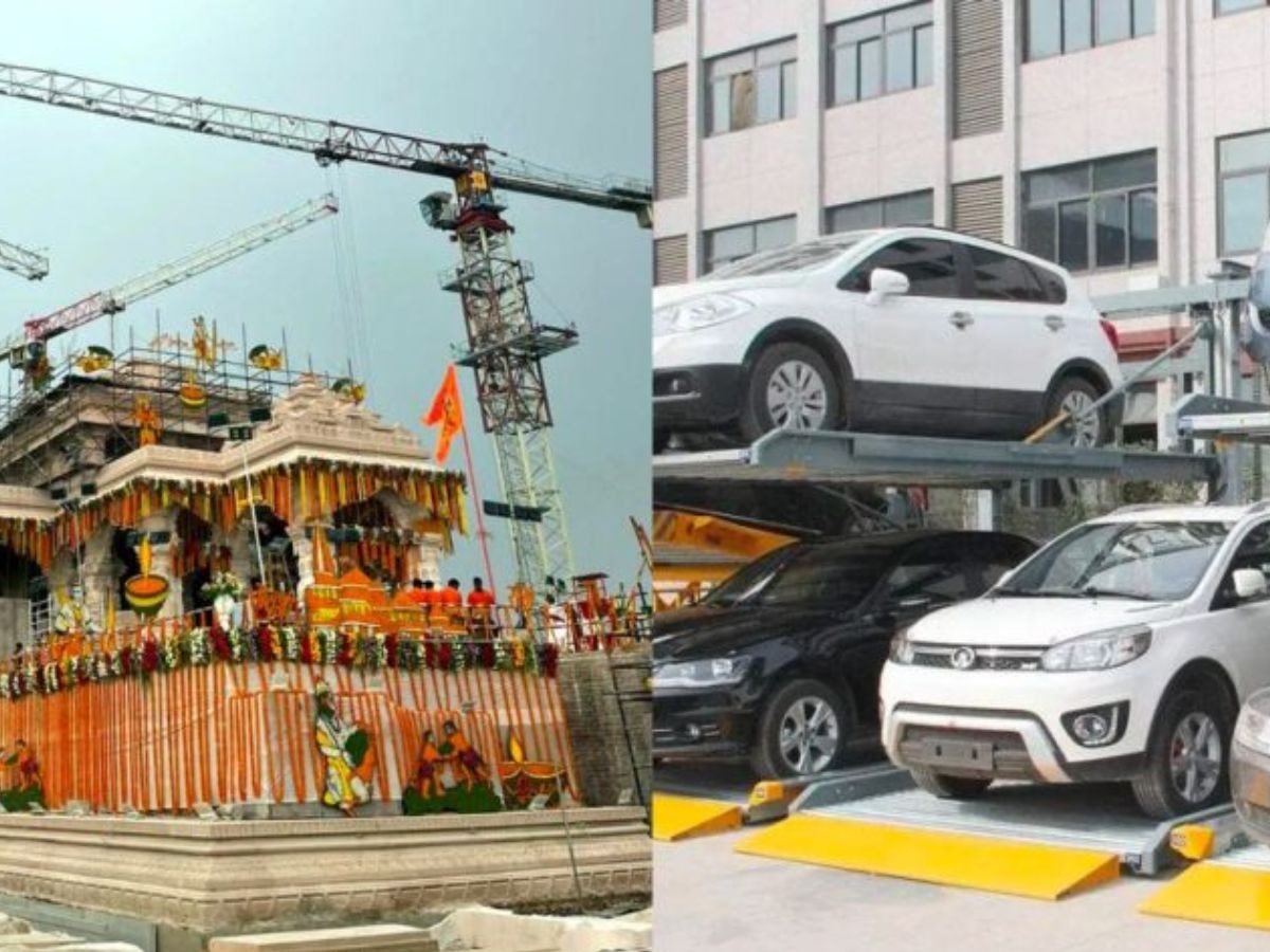 multi level parking in ayodhya near court complex