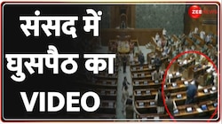 Parliament Breaking News: गैलरी से कूदे थे दो लोग, देखें वीडियो | Loksabha | Attack