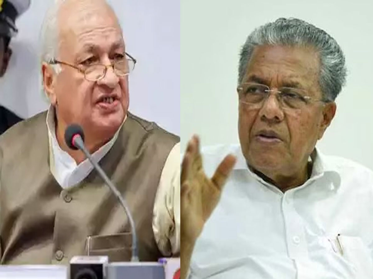केरल के CM ने राज्यपाल आरिफ मोहम्मद खान को क्यों कहा- 'हमें धमकाने की कोशिश न करें' केरल के CM ने राज्यपाल आरिफ मोहम्मद खान को क्यों कहा- 'हमें धमकाने की कोशिश न करें'