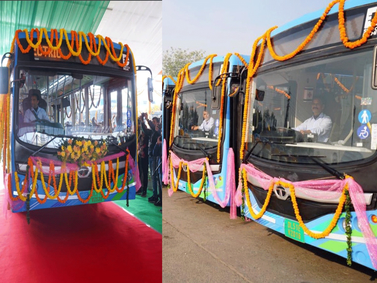 Delhi Electric Bus: दिल्ली की हवा साफ करने के लिए सरकार ने उठाया बड़ा कदम, 500 इलेक्ट्रिक बसों को किया रवाना