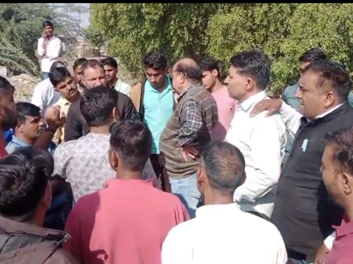 Churu Youth dies due to negligence of PWD | [node:title] | Hindi News ...