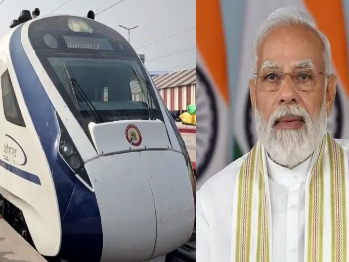 PM Modi Varanasi Visit Flag Off Second Vande Bharat Train Varanasi To ...