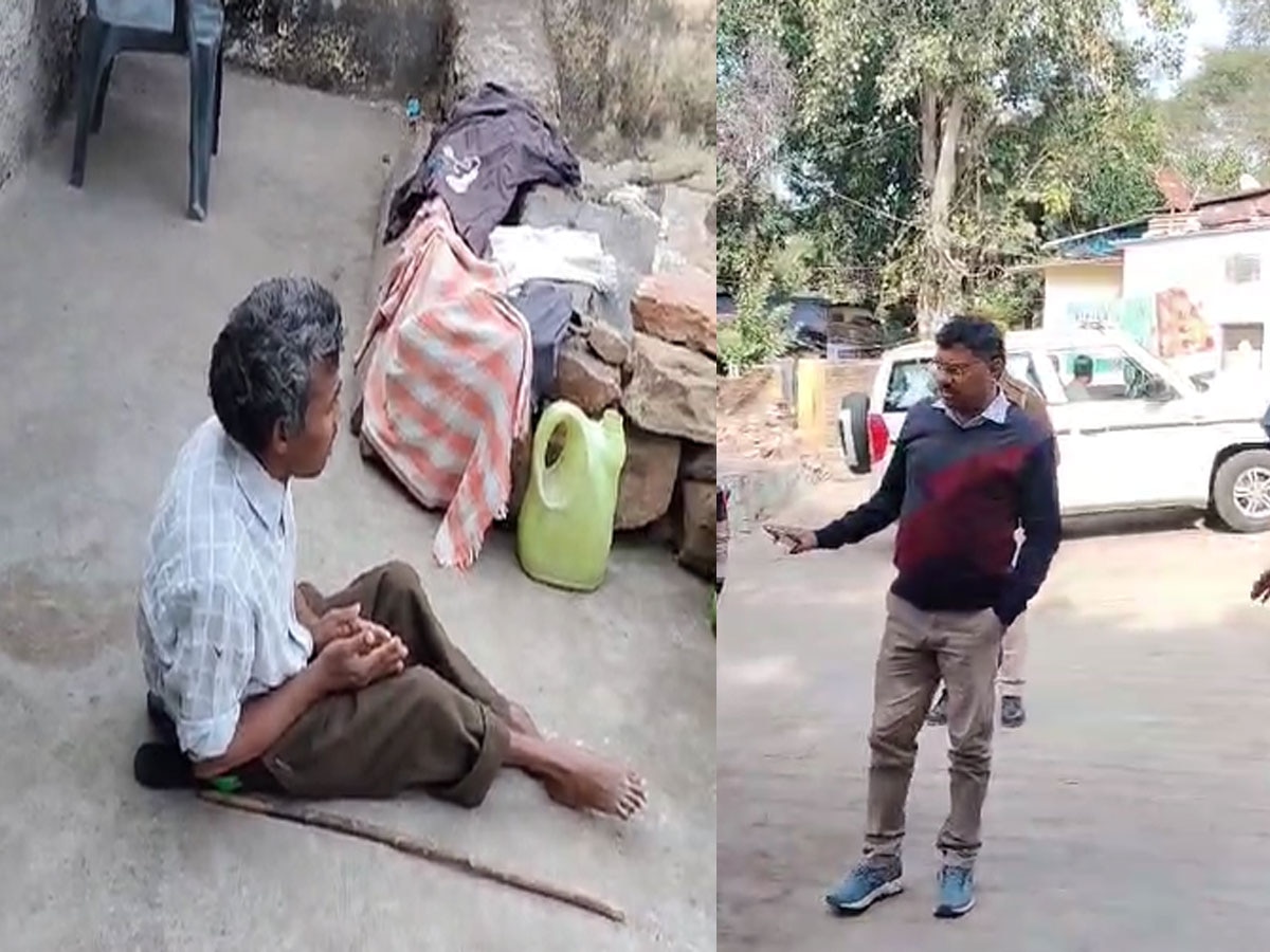 Chittorgarh: विभागीय लापरवाही के चलते दिव्यांग बेटे और बुजुर्ग मां को नहीं मिल रहा राशन 