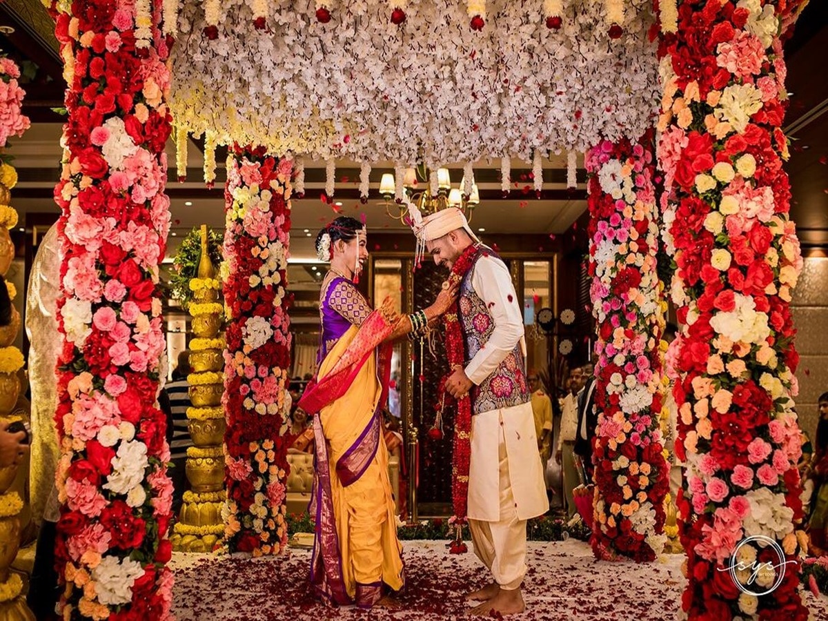 Tushar Deshpande gets married to Nabha Gaddamwar