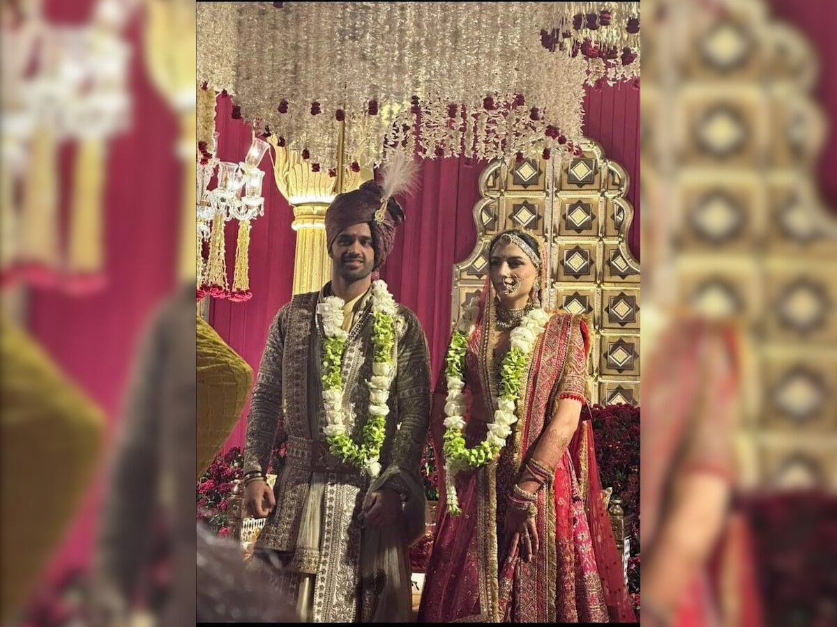 Bhavya-Pari Marriage Photos: BJP विधायक की दुल्हनियां बनीं IAS परी, सामने आईं शादी की खूबसूरत तस्वीरें