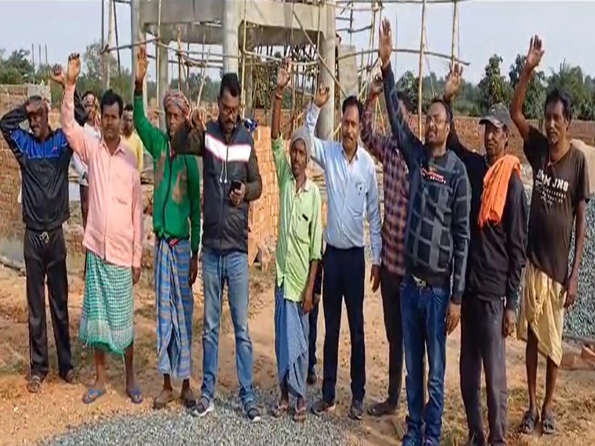जामताड़ा में ग्रामीणों का विरोध