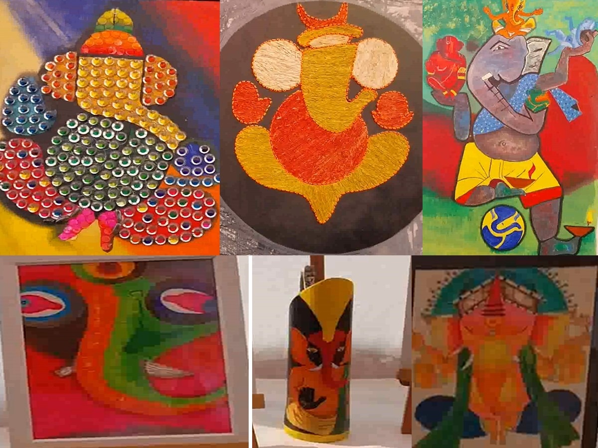 Gurjar Mahotsav 2023: सूरजकुंड के गुर्जर महोत्सव में आकर्षण का केंद्र बनी भगवान गणेश की 200 से ज्यादा पेंटिंग