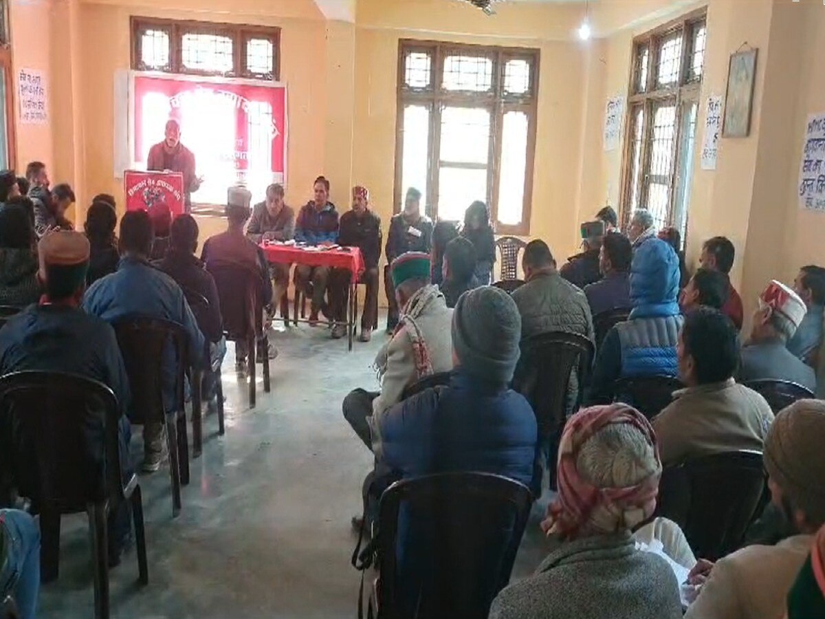 Rampur के किसान मजदूर भवन में किया गया किसान सभा के राज्य स्तरीय सम्मेलन का आयोजन 