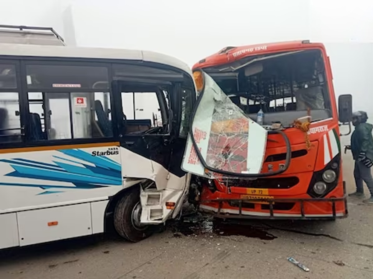 Accident News: ଘନ କୁହୁଡ଼ି ହେଲା କାଳ: ୩ ବସ, ୨ କାର ଓ ଟ୍ରକ ମଧ୍ୟରେ ମର୍ମନ୍ତୁଦ ଦୁର୍ଘଟଣା