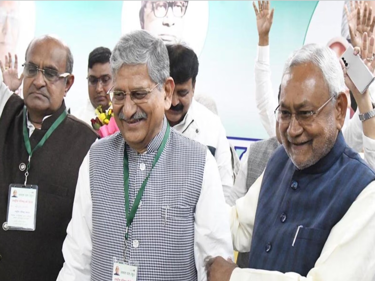Nitish Kumar Takes Over  as JD (U) President