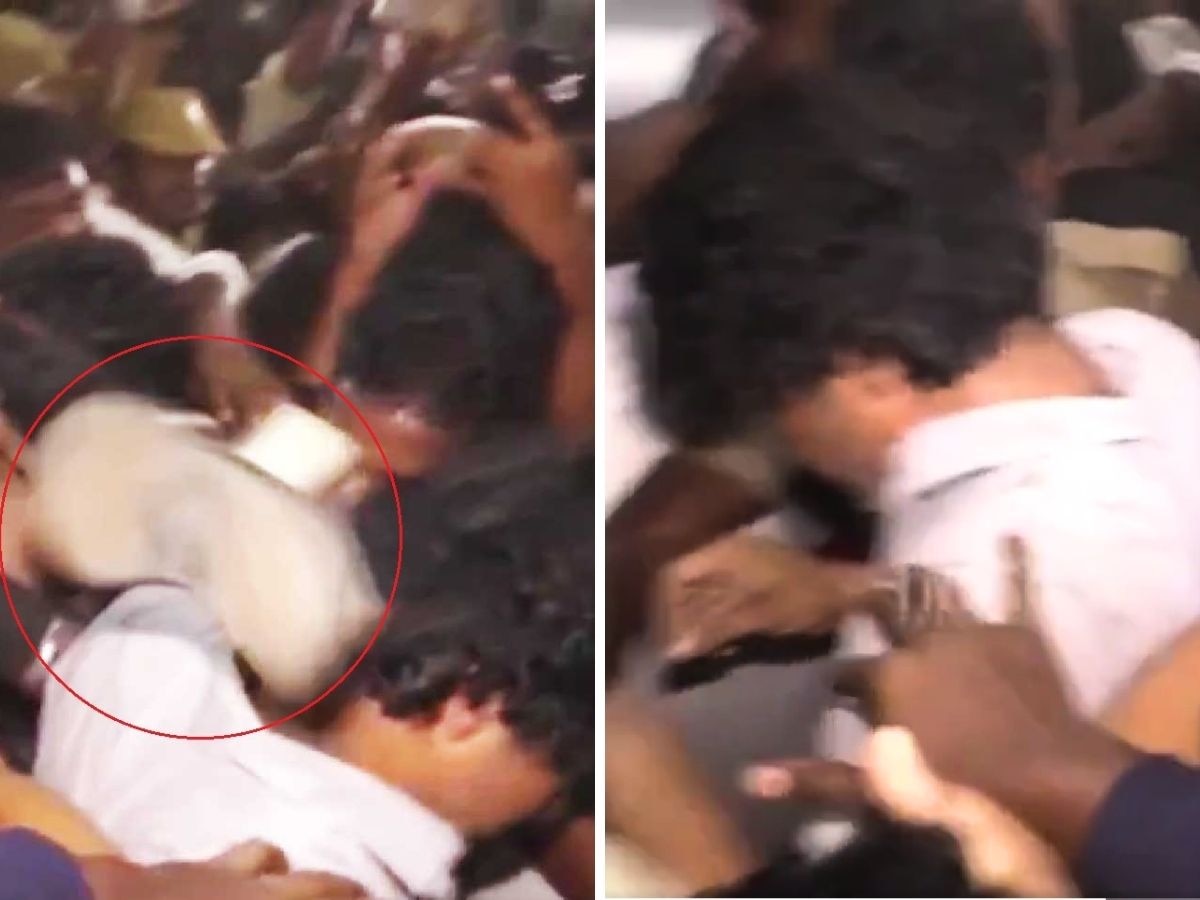 विजयकांत के अंतिम संस्कार में थलापति Vijay पर हुआ चप्पल से हमला