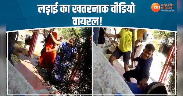 There was a fierce fight between two parties in Maihar district the ...