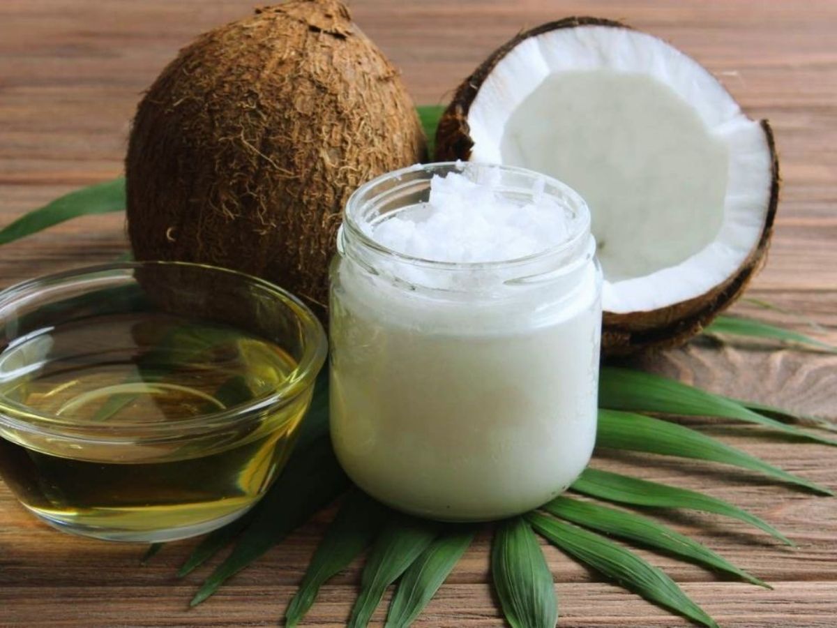 hot coconut oil