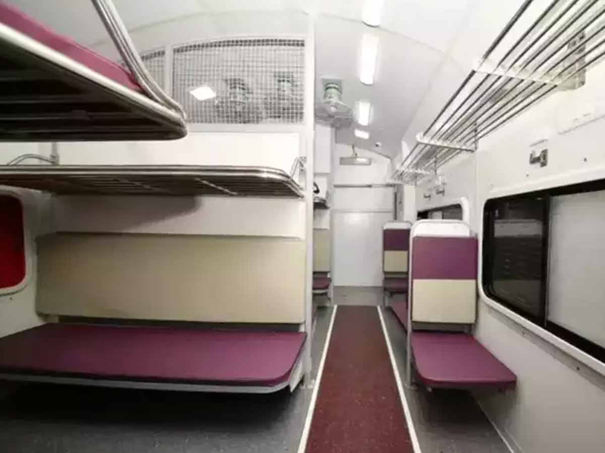 Amrit Bharat Train Inside Pictures And Features | Indian Railways: 130 ...