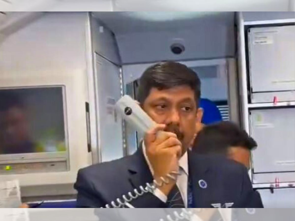 दिल्ली से अयोध्या की पहली उड़ान, पायलट ने कहा &#039;जय श्रीराम&#039;, &#039;पत्नी&#039; ने रिकॉर्ड किया यादगार लम्हा