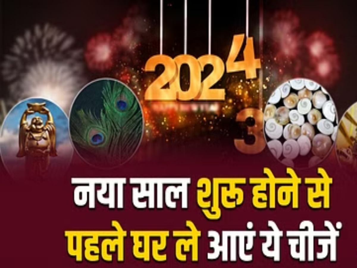 Vastu Tips for New Year 2024: नए साल के पहले दिन घर ले जाएं ये चीजें, सालभर बरसेगी धन और दौलत