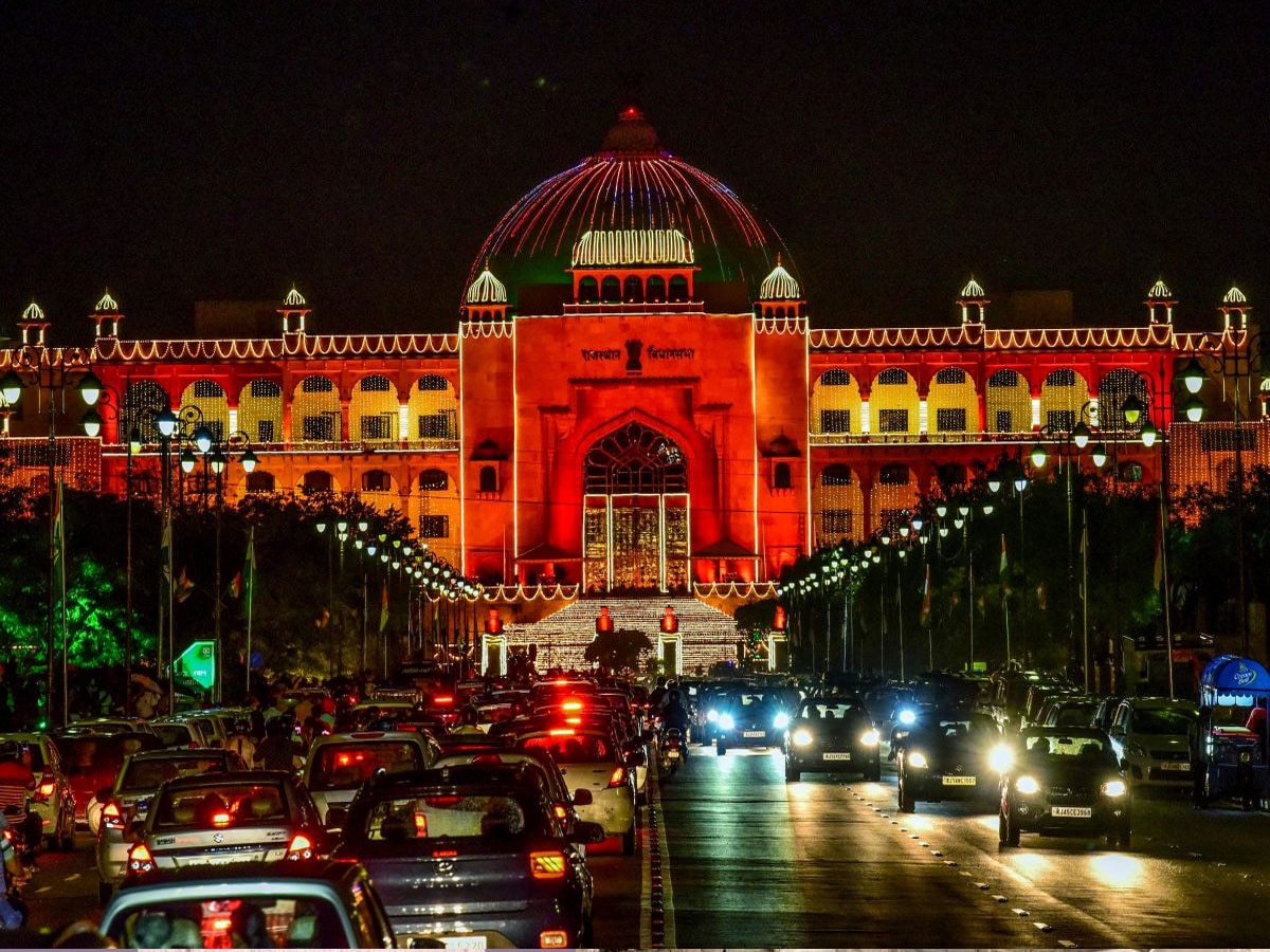 Jaipur: रोशनी से जगमग होंगी ये 21 सरकारी बिल्डिंगे, तैयारियों में जुटी राजस्थान सरकार
