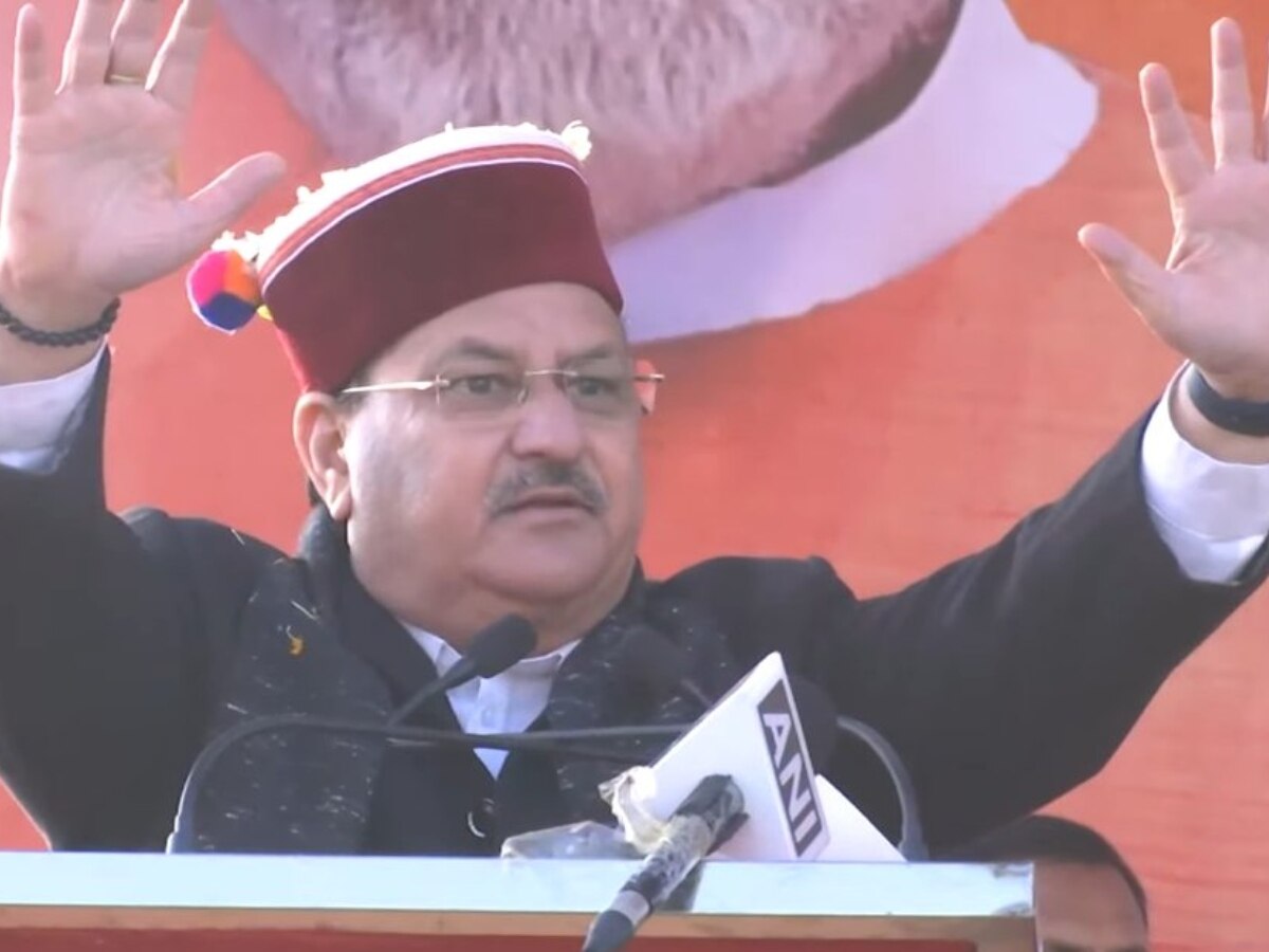 JP Nadda in Shimla: मिशन 2024 को लेकर जेपी नड्डा ने हिमाचल के शिमला में भरी हुंकार