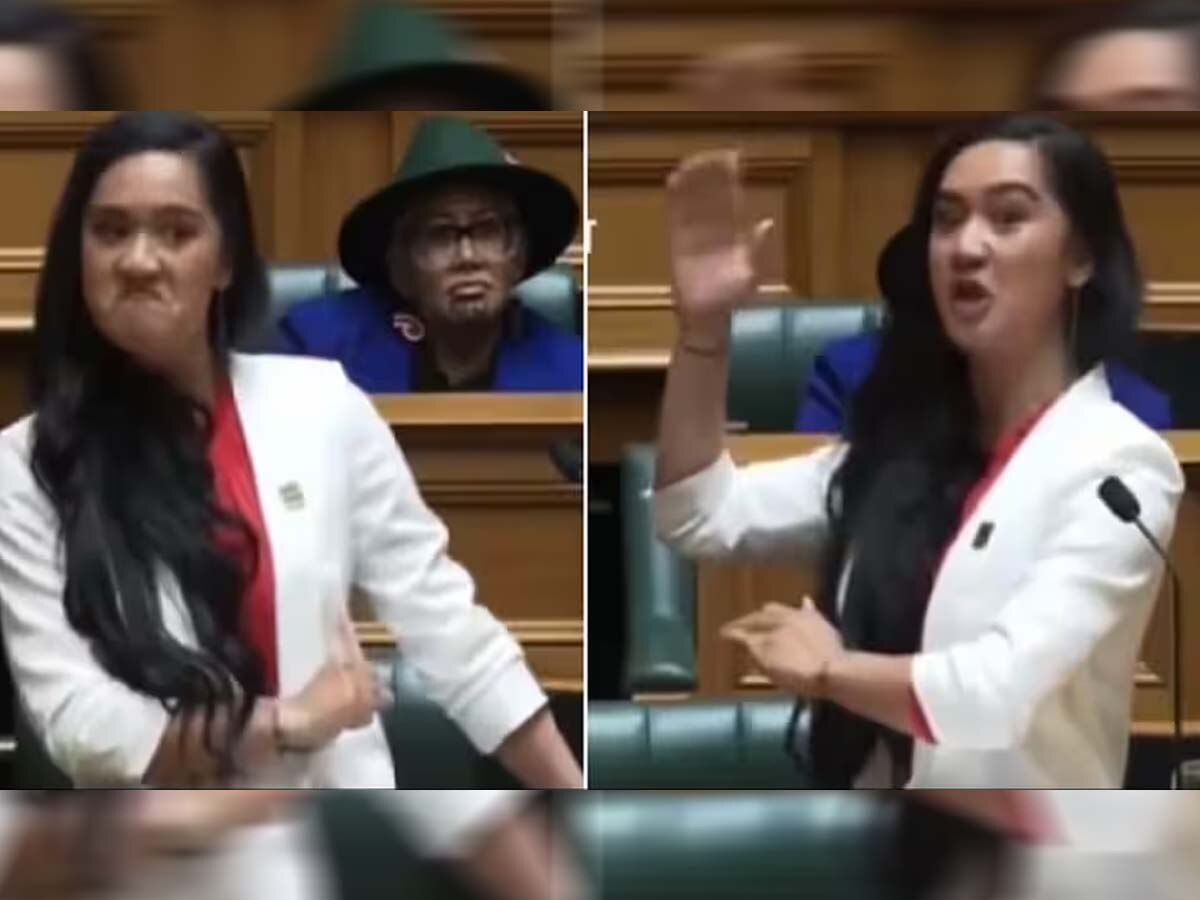 Video: वायरल हो रहा 21 साल की सांसद का वीडियो, हिल गई न्यूजीलैंड की संसद