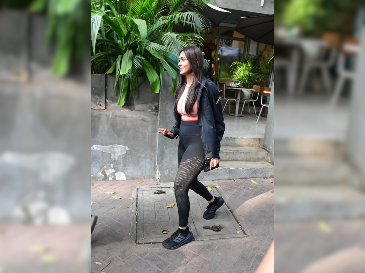 Mrunal Thakur Photos Goes Viral On Gym Outfit See Here Entertainment ...