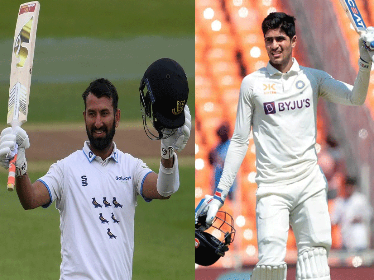IND VS ENG: चेतेश्वर पुजारा ने शतक लगाकर शुभमन गिल की बढ़ाई टेंशन, इंग्लैंड सीरीज से गिल का पत्ता कटना लगभग तय ! IND VS ENG: चेतेश्वर पुजारा ने शतक लगाकर शुभमन गिल की बढ़ाई टेंशन, इंग्लैंड सीरीज से गिल का पत्ता कटना लगभग तय !