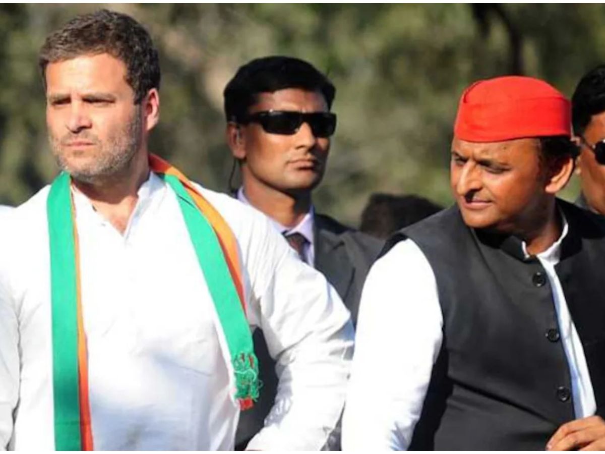 Akhilesh Yadav and Rahul Gandhi