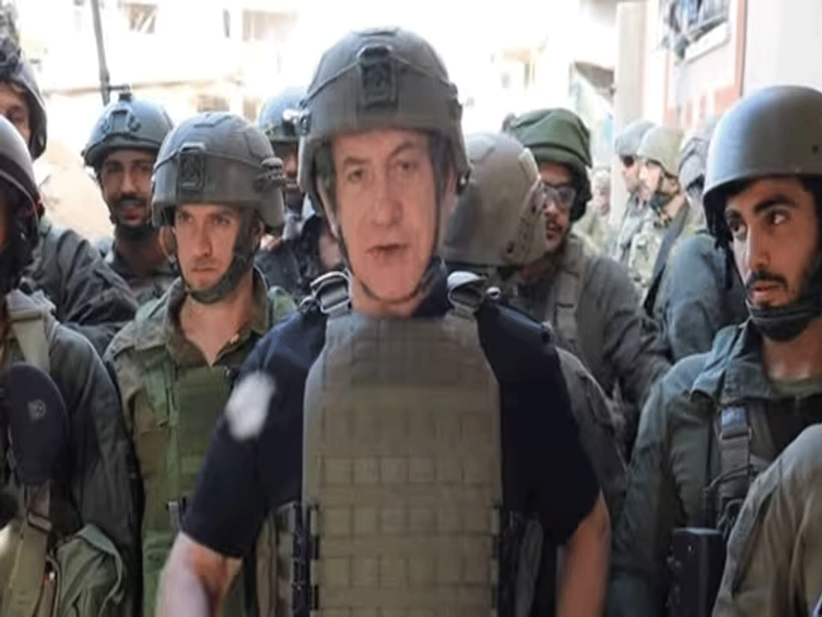 Israel-Hamas War: इसराइली पीएम बेंजामिन नेतन्याहू, बोले- 'हमास को नीस्त-ओ-नाबूद करना हमारा टारगेट' Israel-Hamas War: इसराइली पीएम बेंजामिन नेतन्याहू, बोले- 'हमास को नीस्त-ओ-नाबूद करना हमारा टारगेट'