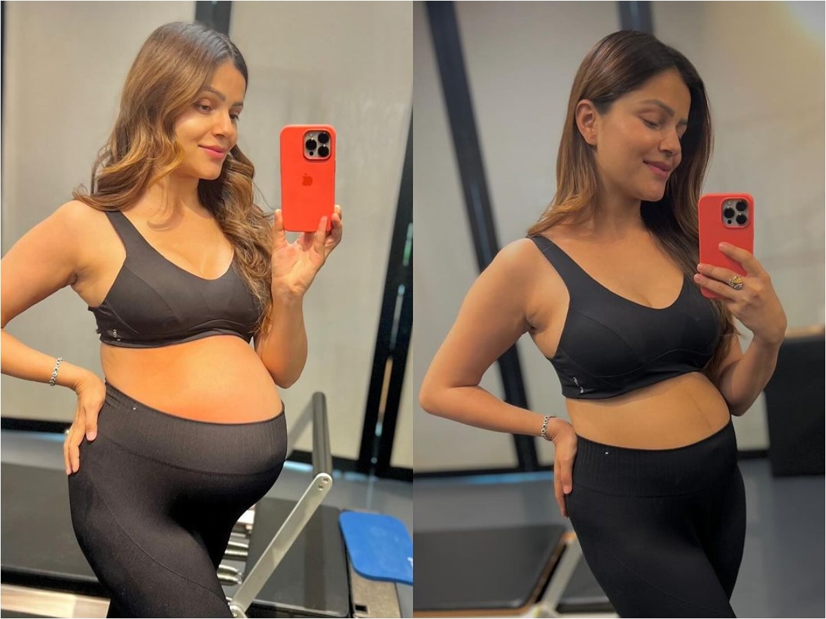  Rubina Dilaik Transformation:  रुबीना दिलैक ने शेयर की पोस्टपार्टम पीरियड वेट लॉस जर्नी, एक्ट्रेस ने लिखा, &#039;मेरा शरीर मेरा मंदिर है...&#039;