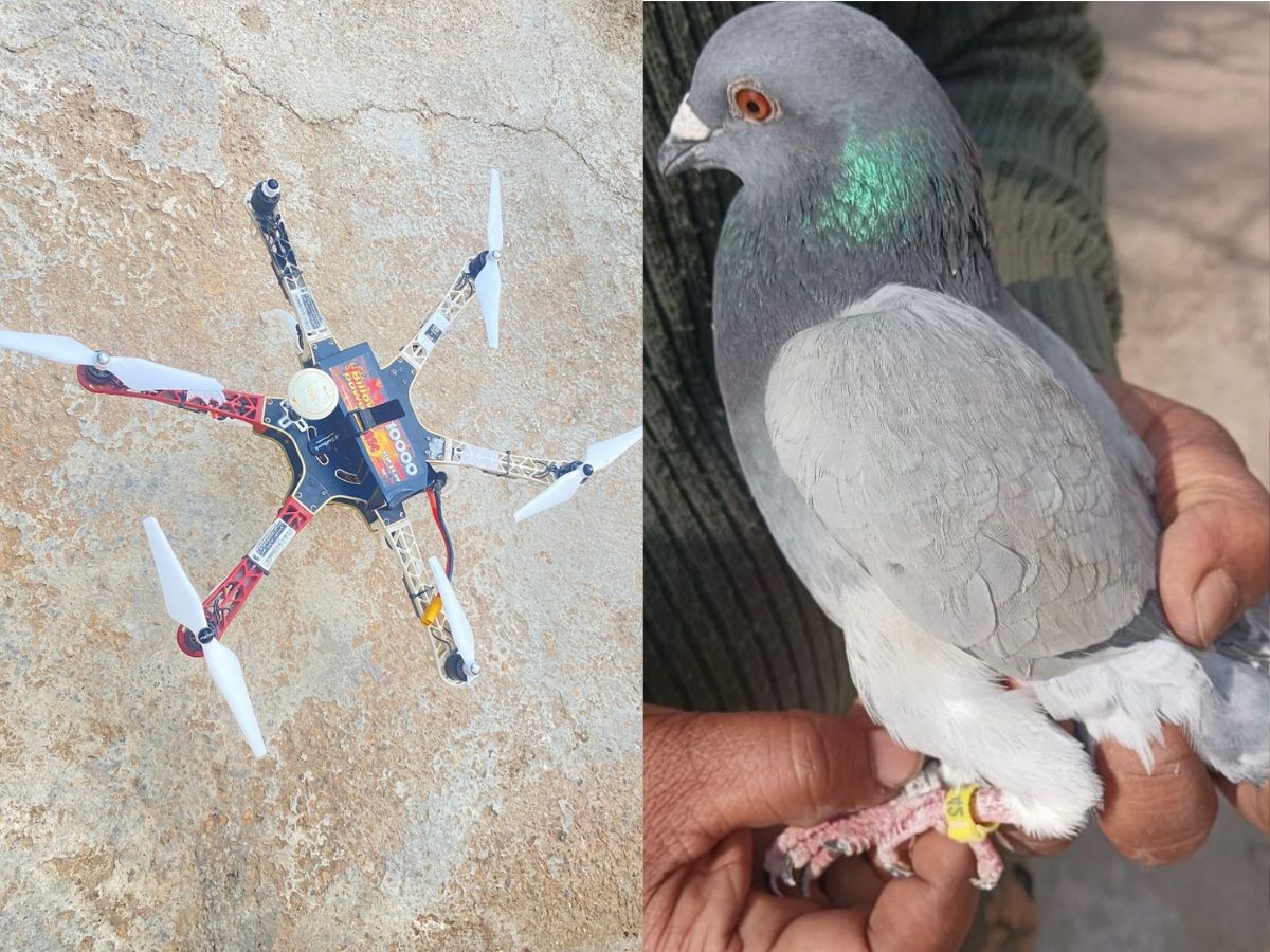 Pakistani drone found on Indo Pak border