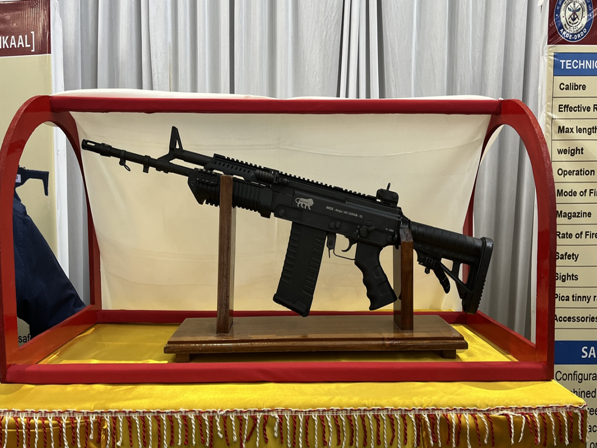 Ugram Rifile DRDO launches indigenous assault rifle Ugram will be useful for Indian ...